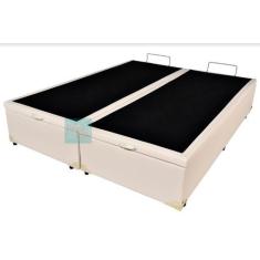 Imagem de Cama box bau queen 158x198 bege - PillowOne