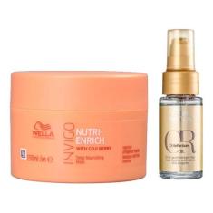 Imagem de Kit Wella Máscara Nutri-enrich 150ml E Oil Reflections 30ml