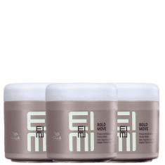 Imagem de Kit Wella Professionals Eimi Bold Move - Pasta Modeladora 150ml (3 Uni