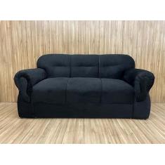 Imagem de Sofá 3 Lugares Preto 601 Viena - Alpoim