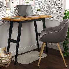 Imagem de Escrivaninha Aparador Harvard 9040 Freijó Preto - Ofertamo