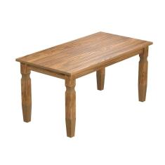 Imagem de Mesa De Jantar Em Madeira 152x92 Cm Carvalho Rústico Elliottiis