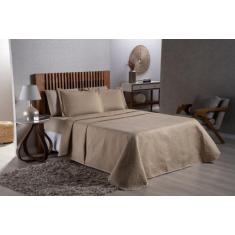 Imagem de Kit Cobreleito Cama de Casal Padrão 06 Peças Com Travesseiros Ortobom 