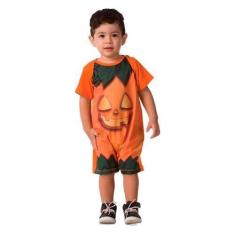 Imagem de Fantasia de Halloween Bebe Abobora 0 a 18 meses - Fantasias Carol FSP,