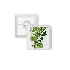 Imagem de Kit de atualização de teclado mecânico PBT para jogos Clover Tree Ireland St. Patrick's Day