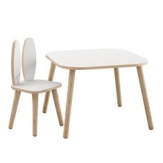 Imagem de Mesa Com Uma Cadeira Coelho - Store Kids