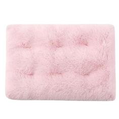 Imagem de Tapete para caixa de cachorro, cama de cachorro para cães grandes, almofada de canil confortável e fofa antiderrapante para camas e móveis de cachorro, cama de cachorro acolchoada (Color : Pink, Siz