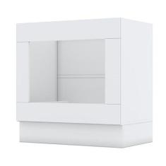 Imagem de Balcão Forno de Embutir 80cm Americana Branco - Móveis Henn, Branco