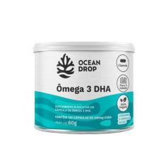 Imagem de Ômega 3 Dha 460mg 100% Vegetal Ocean Drop 120 Cápsulas, Sem Sabor