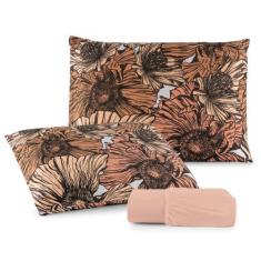 Imagem de Jogo de Lençol 02 e 03 Pçs C/ Elástico Malha 100% Algodão Estampado - 