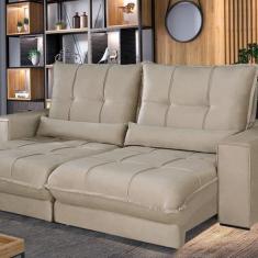 Imagem de Sofá Retrátil E Reclinável Thor - Molas Ensacadas 2.50 Mts - Decor Lar