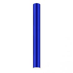 Imagem de Plafon Viena Tubo 90Cm Conti Iluminação Azul Metalico