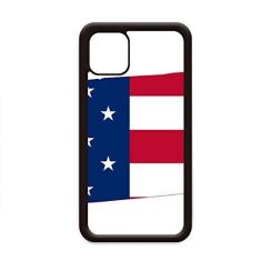 Imagem de Tennessee USA Mapa Estrelas Listras Bandeira Formato para iPhone 11 Pro Max Capa para Apple Mobile Case