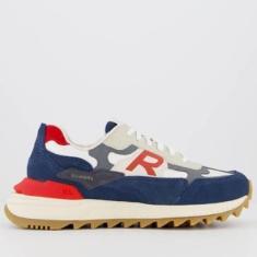 Imagem de Tênis Reserva R-Brooklyn Azul e Bege-Masculino