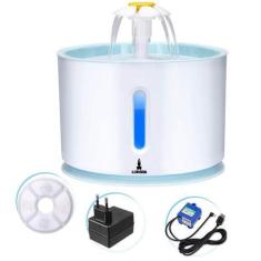 Imagem de Bebedouro Para Gatos E Cães Lorben 2,4L Led Usb Purificação
