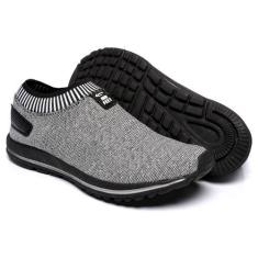 Imagem de Tênis Masculino Meia Sem Cadarço Calce Fácil Macio - Nid Feet