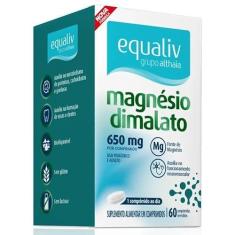 Imagem de EQUALIV MAGNESIO DIMALATO 650MG X60