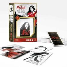 Imagem de Jogo De Cartas Monta Quadros Cartas Para Colorir Mulan Copag