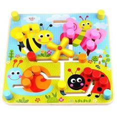 Imagem de Labirinto Reversível em Madeira - Tooky Toy