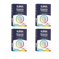 Imagem de Kit 4 Supra Magnesio Treonato 60 Cápsulas. Herbamed