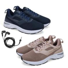 Imagem de Tênis Feminino Esporte Treino + Fone De Ouvido Kit 2 - Bfk