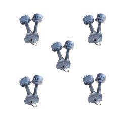 Imagem de 5 Cilindro Polyforte Trava Lateral Porta Enrolar Mesma Chave Mestrado