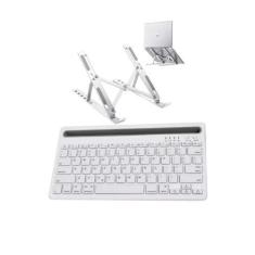Imagem de Teclado Bluetooth + Suporte Para Notebook Lenovo V14 - Fam