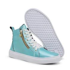 Imagem de Tênis Cano Alto Feminino Treino Academia Fitness Com Zíper-Feminino