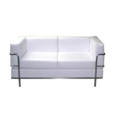 Imagem de Sofá Para Recepção De Escritório Linha Recepção Omega Branco - Design