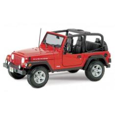 Imagem de Miniatura Jeep Wrangler Rubicon Vermelho Maisto 1/18