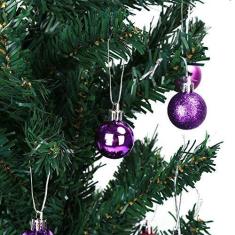 Imagem de 24 Peças Decoração de árvore de Natal B Bugiganga Pendurada Em Casa Enfeite de Festa de Natal Madeira Selecionada Dourada de Esses Pingentes São Projetados para Durabilidade