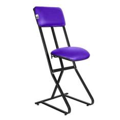 Imagem de Banqueta para Vigilantes e Vigias Linha Security Roxo - Design Office 