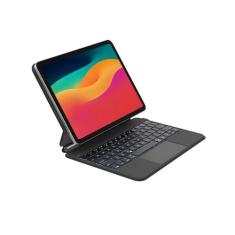 Imagem de Belkin Capa com teclado profissional com suporte magnético, teclado Bluetooth retroiluminado, controles multigestos, compatibilidade de armazenamento magnético Apple Pencil e teclas multimídia para
