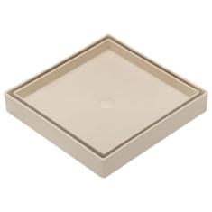 Imagem de Ralo Oculto Invisível Com Encaixe Universal (Bege)