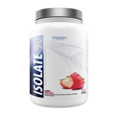 Imagem de Whey Isolate 900 Gramas Morango 3886 Vitamin Health - Proteína Isolada