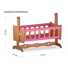 Imagem de Berço Rocco Compatível Com Bebe Reborn R - Darama