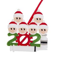 Imagem de LAURAG decorações de Natal Decoração de estatueta de Natal de Papai Noel Decorações de Natal penduradas enfeite de boneca de brinquedo de férias faça você mesmo no festival de decoração
