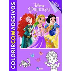 Imagem de Princesas - Coleção Disney Colorir com Adesivos - Jefferson Ferreira - 9788533939288