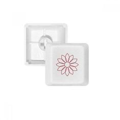 Imagem de Line Lotus Flower Kit de atualização de teclado mecânico PBT para jogos