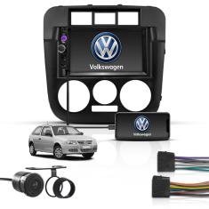 Imagem de Kit Central Multimidia 2Din Mp5 Bt Espelha Volkswagen Gol G4
