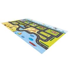 Imagem de Pista para Carrinhos Miniatura Estrada Cidade 180x120cm