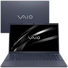 Imagem de Notebook VAIO® FE15 AMD® Ryzen 5-5500U Linux 16GB RAM 256GB SSD 15,6&quot; Full HD - Cinza Grafite