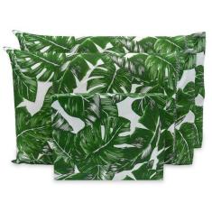 Imagem de Lençol Super King 3 Pçs C/ Ponto Palito Percal 180 Fios - Estampado 80