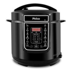 Imagem de Panela De Pressão Philco 6l Inox/preto Ppp01p - 127v PHILCO