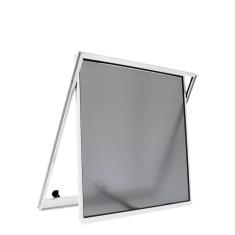 Imagem de Janela de Alumínio Maxim Ar 60x60cm Hale Esquadrias Branco