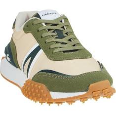 Imagem de Lacoste Tênis masculino L-Spin Deluxe, Khk/Off Wht, 41