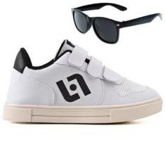 Imagem de Tenis Infantil Casual Escolar Sapatenis Homem Street Calce Facil + Oculos-Masculino