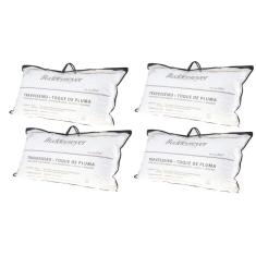 Imagem de Kit 4 Travesseiros Toque De Pluma 50 X 90 Buddemeyer