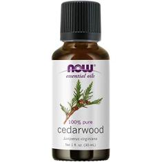 Imagem de Óleo Essencial Cedro, Cedarwood, 100% Puro, 30 ml, Now Foods