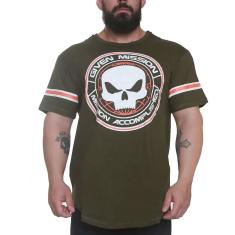 Imagem de Camiseta Give Mission Verde - Black Skull - Clothing (p)